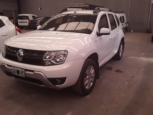 Renault Duster Privilege 2.0 Con Gnc Blanca Pos