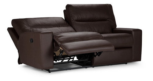Sofa Rec tolstoi 3c Man Cue Mad Marron