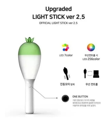 Mamamoo Lightstick Moo Moo - Lámpara De Zanahoria