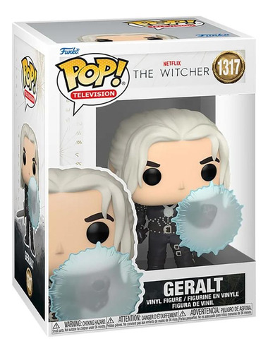 Boneco Funko Pop Television Netflix El brujo Geralt 13:17