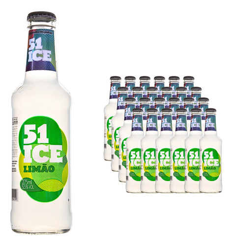 Pack 51 Ice Limão 24x275ml
