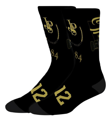 Imagem 1 de 3 de Meia Personalizada - Senna 12 - Crossfit - Meias Elite