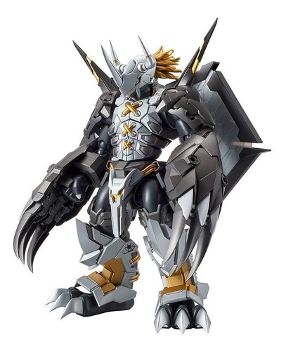 Boneco Black Wargreymon Amplified Digimon Bandai Figure-rise