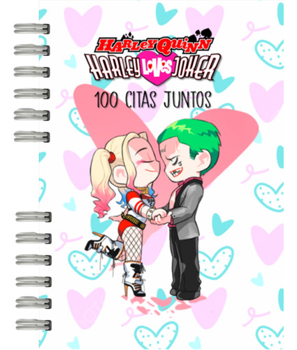 Libro De 100 Citas Para Hacer Juntos De Joker Y Harley Quinn