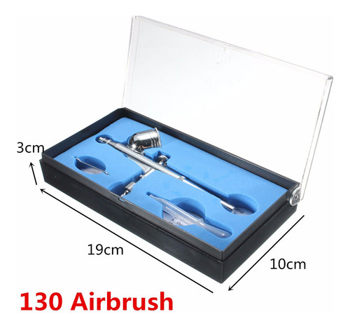 Imagen 3 de 9 de Profesional Aerógrafo Kit Compresor De Aire Para Tatuaje Con
