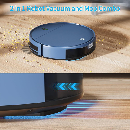 Robot Aspirador Con Carga Automática, Wifi/aplicación - Zcwa