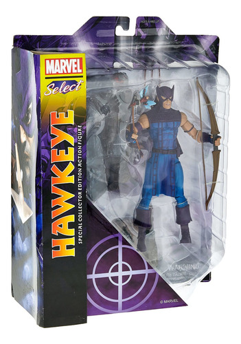 Diamond Select Toys Classic Hawkeye Figura De Acción