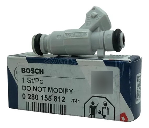 Inyector Bosch Vw Gol Iii 1.0 Mi 8v 1999 / 2006 0280155812
