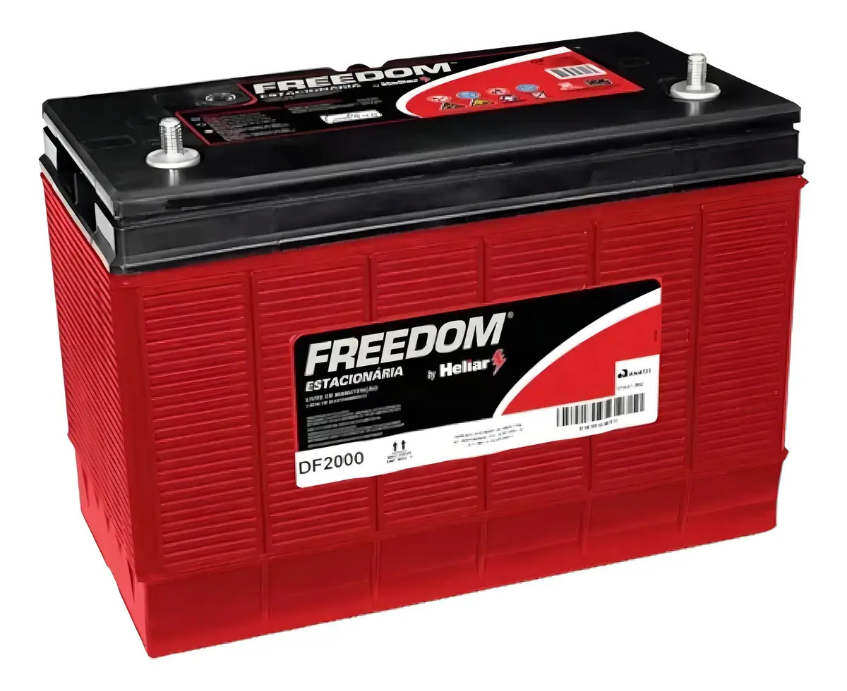 Bateria Freedom Df2000 12v 115ah Estacionária Nobreak Solar