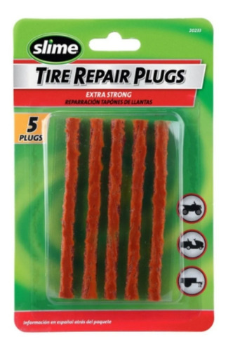 Blister Slime Tarugos X 5 Repuesto (20233) Moto Auto