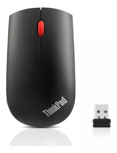 Lenovo Ratón Inalámbrico Go Essential USB C Plateado