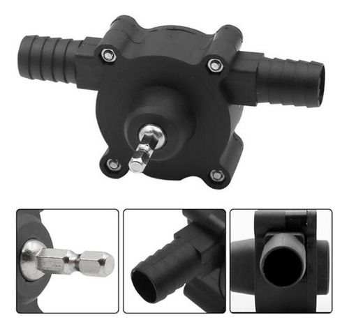 Bomba De Agua De Taladro Eléctrico Manual Autocebante Bomba