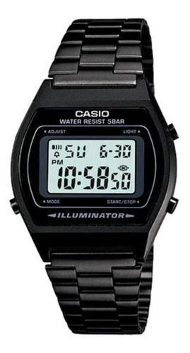 Reloj Casio B-640 Wb-1a Negro Vintage Original Garantía Ofic