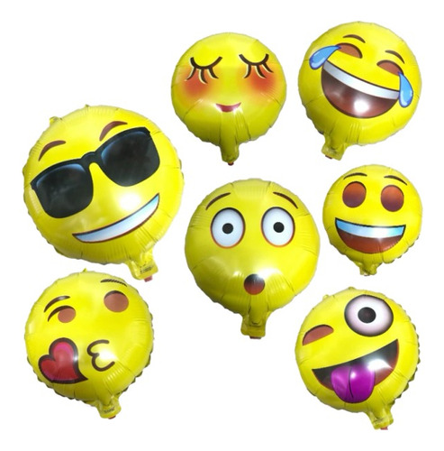 Globo Emoji 18'' - Pack X 10 Uni (531)
