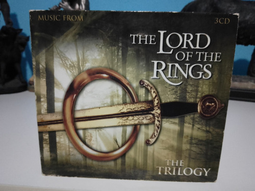 Cd The Lord Of Rings , The Trilogy (imp,3 Cds) (Usado)