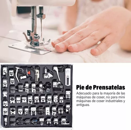 Guía de costura magnética para máquina de coser Máquina de coser  multifunción Prensatelas Hemmer Accesorios universales para máquina de  coser de pie