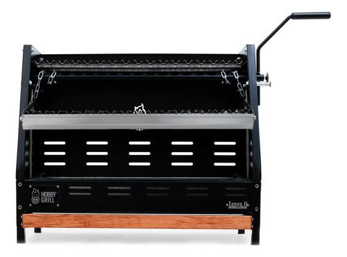 Hobby Grill Asador De Carbón Tango Ii Elite Empotrable Color Negro