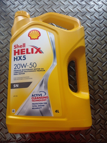 Shell Mineral 20w50 Por Galon De 4 Litros 