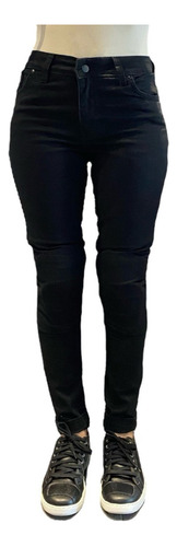 Jean Pantalon Mujer Moto Protecciones Elastizado Solco S2 