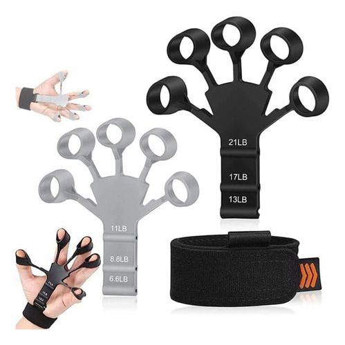 2 Pack Fortalecedor De Dedos Grip Strength Trainer