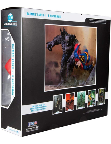 Imagen 2 de 9 de Dc Multiverse 7 Scale Superman Vs. The Devastator Multipack