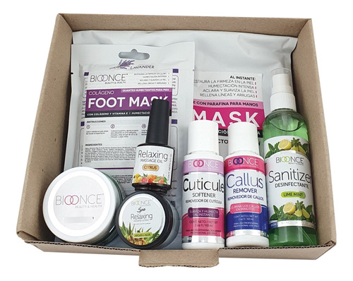 Kit Pedicure Box Bioonce