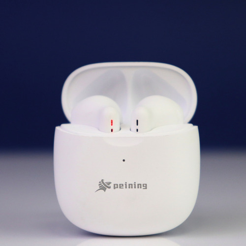 Fones De Ouvido Bluetooth Tws Branco Resistente A Água Peining