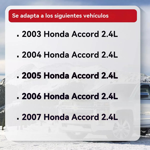 Kit 6 Soportes De Motor Honda Accord 2003-2007 2.4l Aut