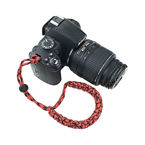 Forapid Trenzado 550 Paracord De Cámara Ajustable Correa Par