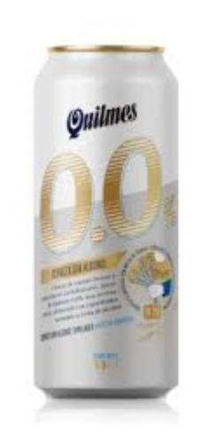 Quilmes Sin Alcohol Lata 473 Cc Pack  X 24