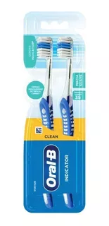 Escova Dental Oral B Indicator Com 2 Unidades Macia 35