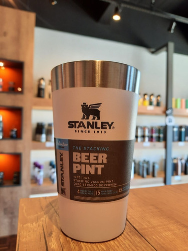 Imagem 5 de 9 de Copo Térmico Stanley Para Cerveja Branco Polar 473ml