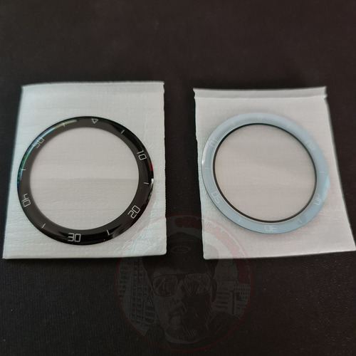 Imagen 2 de 8 de Mica X2 Protector 3d Reloj Huawei Watch Gt2e 46mm 2 Unidades