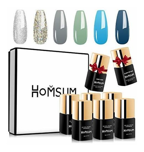 Juego De Esmalte De Uñas De Gel Homsum - Esmalte De Uñas De 