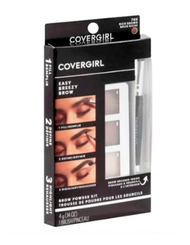 Sombras Covergirl Para Cejas Easy Brees - g a $3260