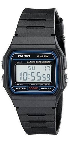 Reloj Deportivo Digital Casio F91w-1 Clasico Original Nuevo