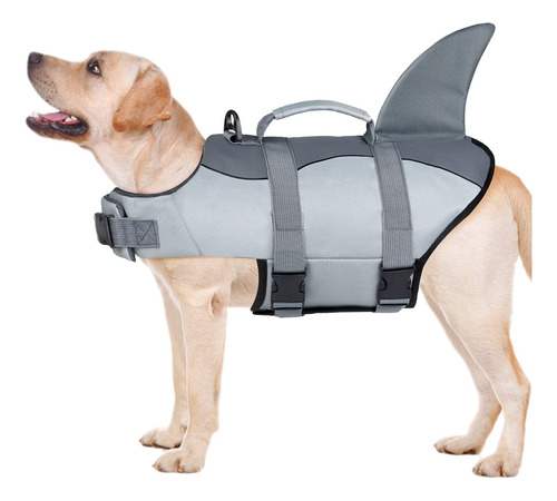 Chaleco Salvavidas Malier Shark Ripstop Para Perros