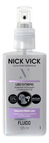 Nick Vick Fluido Liso Extremo Acelerador De Secagem 125ml