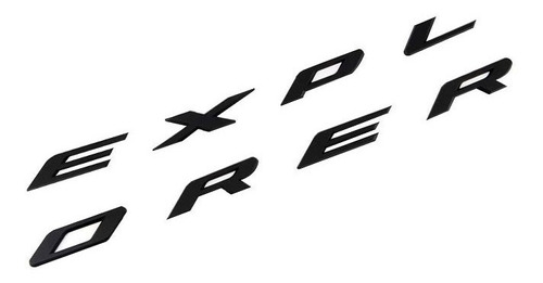 Emblema Ford Explorer Logo Frontal Capot 3d