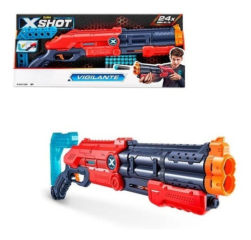 X-shot Vigilante Dispara 20mts Con Dardos ELG 5763 El Gato