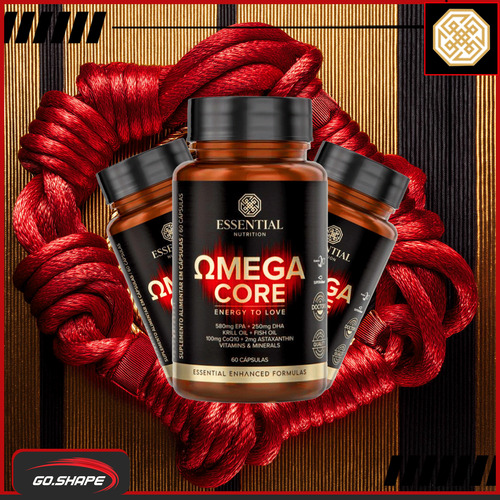 Ômega Core Krill + Coq 10 60 Caps Essential Nutrition