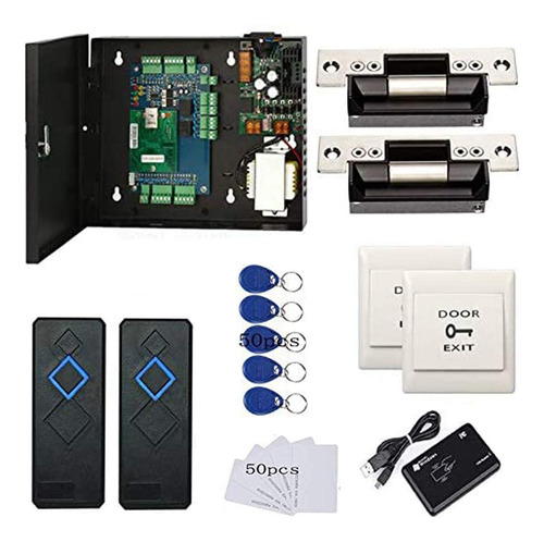 Sistema De Tablero De Control De Acceso De 2 Puertas Mengqi-