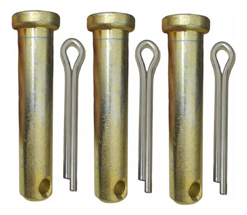 Pino Liso Fixador Agricola Furo E Cupilha 1pol X 120mm 03 Un