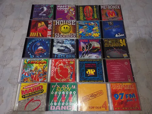 1000 Musicas Dance Anos 90 Cd Musica Vinil Lps