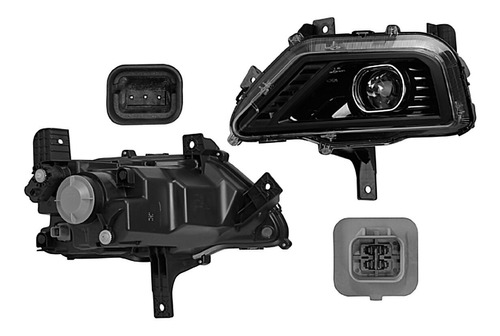 Faro Izquierdo Captiva Sport De 2021 A 2022 Gm Original