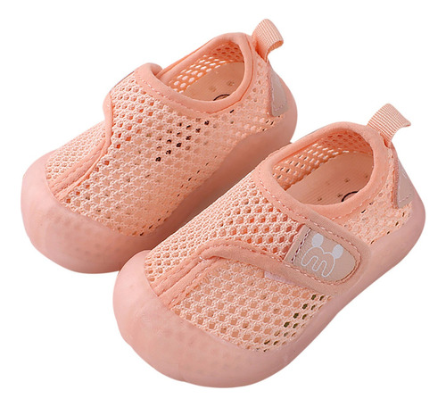 Zapatos Para Bebés Que Caminan Primero, De Malla Transpirabl