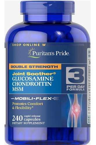 Glucosamine Chondroitin Msm  Mobili - Unidad a $591