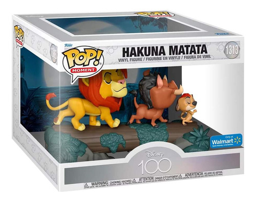 Funko Pop Hakuna Matata El Rey León Disney Walmart Exclusivo