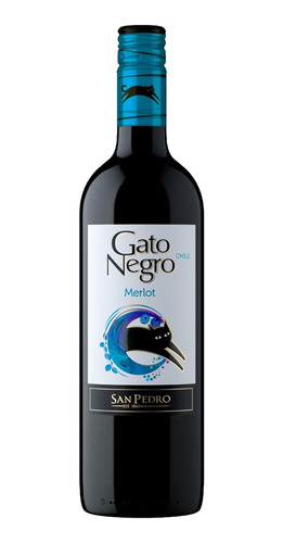 Vinho Gato Negro Merlot 750ml