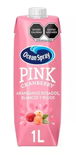 Bebida De Arándano Ocean Spray Pink Rosado 1l